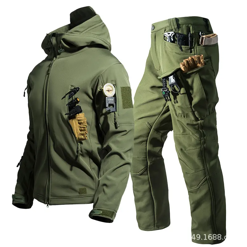 Green Shark Skin Set