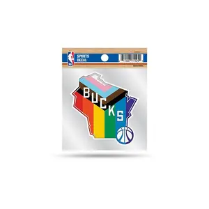 Rico Pride State Milwaukee Bucks Decal