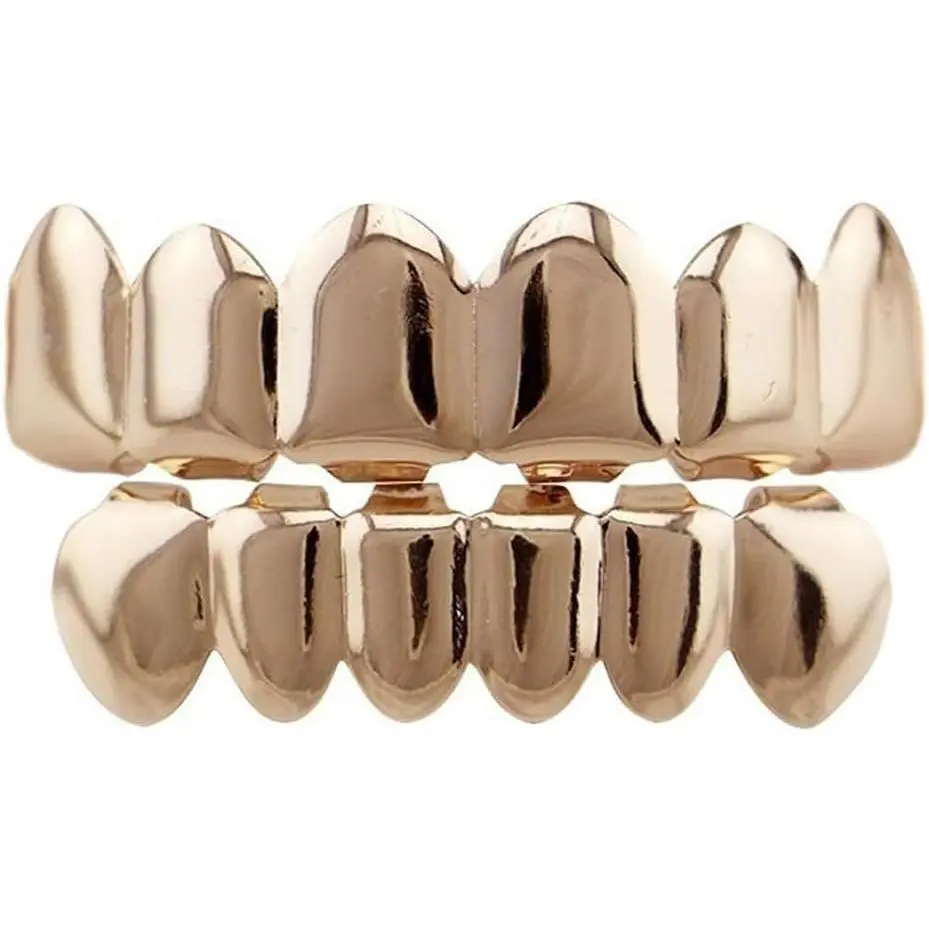 Rose Gold 6 teeths
