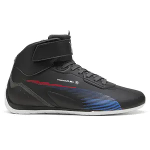 PUMA Mens Bmw M Motorsport X Neo Cat Mid 2.0 Lace Up Sneakers Shoes Casual - Black PUMA Mens Bmw M Motorsport X Neo Cat Mid 2.0 Lace Up Sneakers Shoes Casual - Black