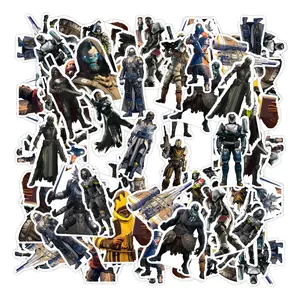 Destiny 2 Pack 20 PCS Stickers Game Funny Graphic Waterproof Stickers Pack, Decorative Car Wall Bottle PC Book Vinyl Stickers Decal