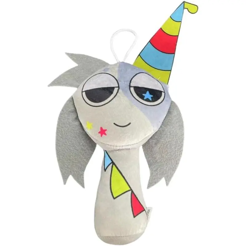Grey-plush