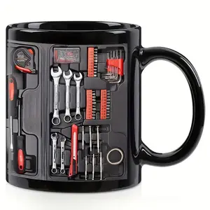 Mugs Mechanic Toolbox Set, Mechanic Mug, Auto Mechanic Mug car Drinkware Reusable Ceramic Coffee