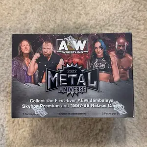 2022 Upper Deck Metal AEW Wrestling Blaster Cards