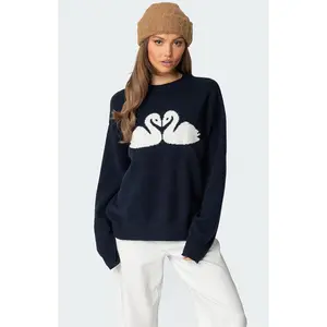 Edikted Women's Swan Oversized Knit Sweater
