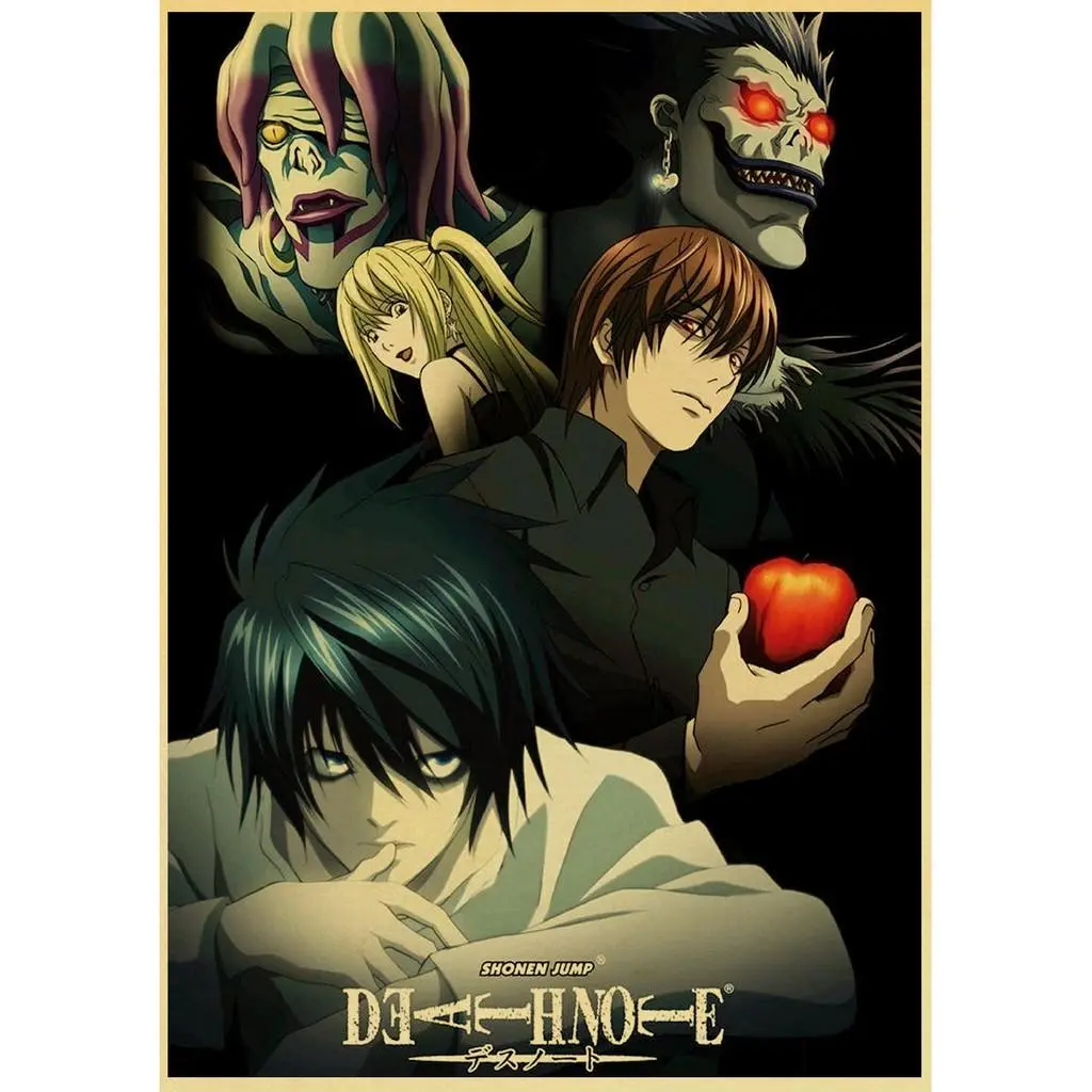 Death Note Anime Poster, Character L Shonen Jump Death Note Anime Posters (No Frame)