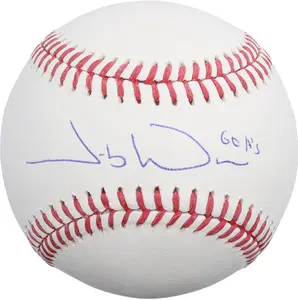 Jacob Wilson Athletic's Autographed Baseball with "Go A's" Inscription - Fanatics Authentic Certified