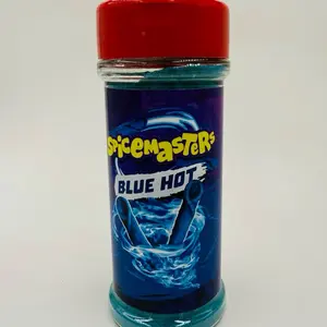 SPICEMASTERS Blue Hot Seasoning Powder For Snacks – 3.5 oz Medium Spicy Flavor