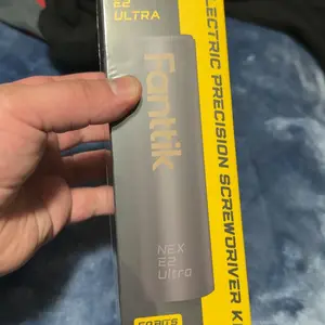 Fanttik E2 Ultra Electric Screwdriver 3.7V Mini with 0.6N.m Torque, 50 Magnetic Bits, 5/32" Hex Design, Type-C Charging Port, Magnetic Storage Power Tool, for 3D printer Repair