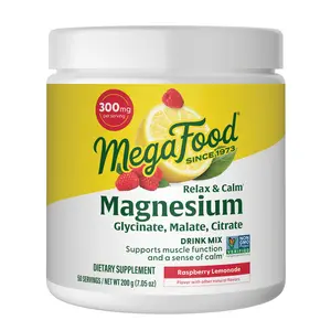 Relax + Calm† Magnesium Powder - Raspberry Lemonade Flavor Relax + Calm† Magnesium Powder - Raspberry Lemonade Flavor