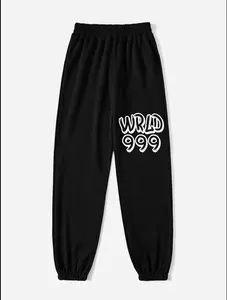 AILIBOTE Wrld 999 Graphic Sweatpants for Mens Women