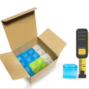 Reusacube 1 Inch Reusable Ice Cubes for Coolers and Drinks