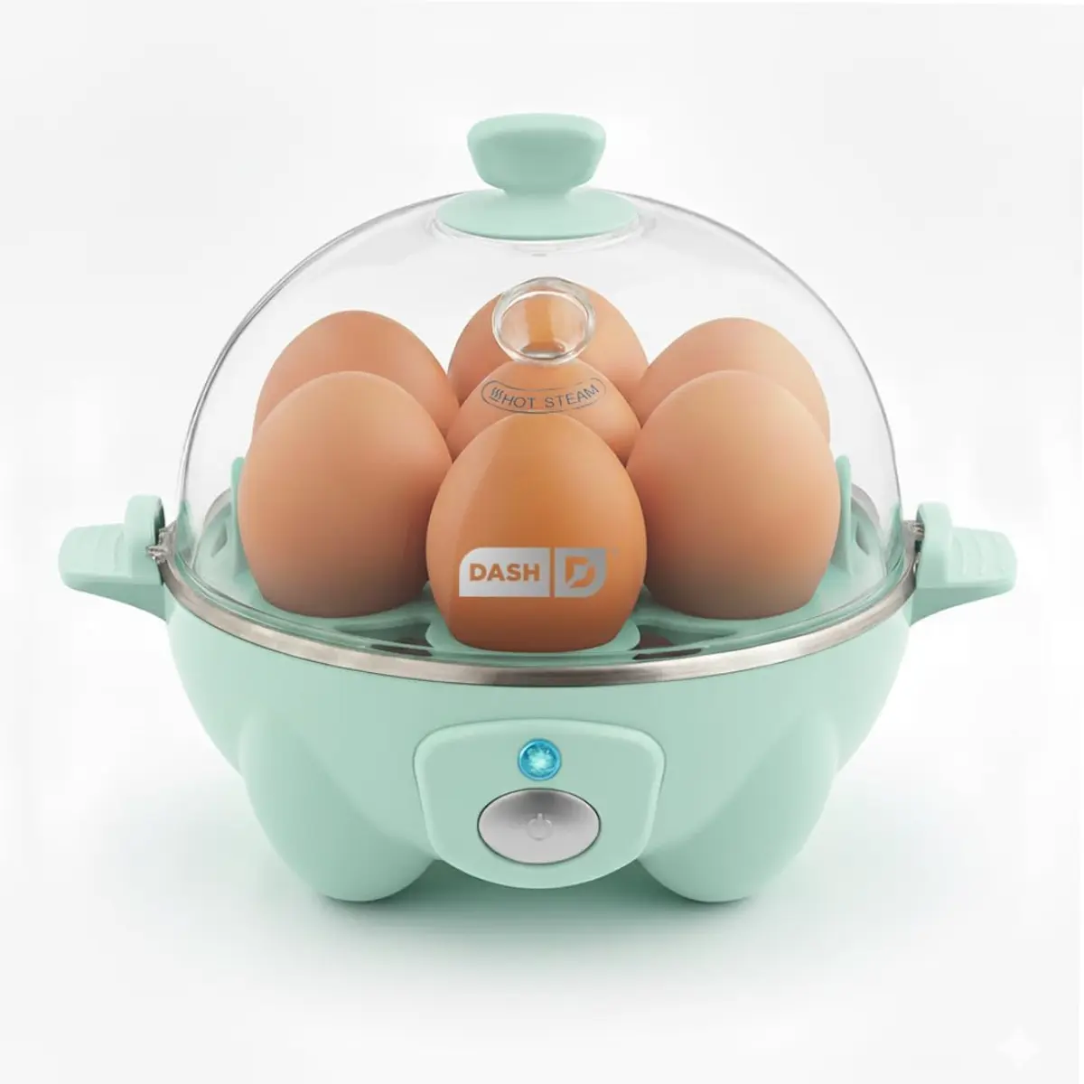 Dash Rapid Electric Egg Cooker - 7-Capacity, BPA-Free Appliance with Auto Shut-Off for Breakfast, Poacher, Steamer, Omelette Maker