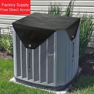 AC Cover 1-Pack – Durable Waterproof & Dustproof Air Conditioner Protector, Breathable Mesh Design, Universal Fit for Outdoor Home Use, Easy Install, Patio & Garden Protection Steel