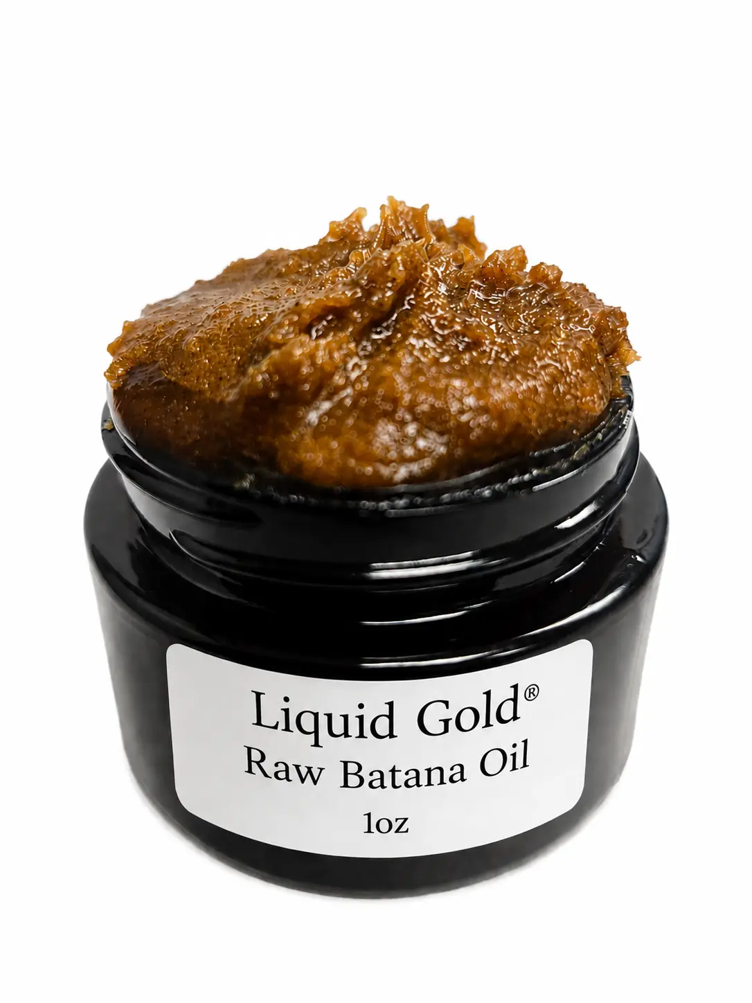 Liquid Gold Raw Batana Oil 1 oz – 100% Unrefined Authentic Honduran Batana Oil for Hair Growth, Moisturizing Scalp Care, Natural Hair Care, Nourished Hair, Thicker, Fuller, Healthier Hair