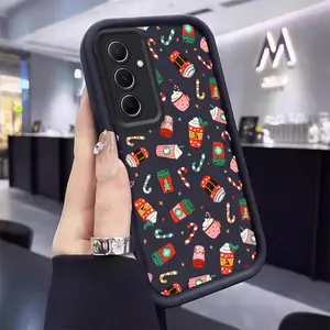 Candy Coffee Ice Cream Christmas phone Suitable For Samsung Galaxy A13 5G Case is suitable For Galaxy A13 5G with TPU Shock proof design perfect for popular