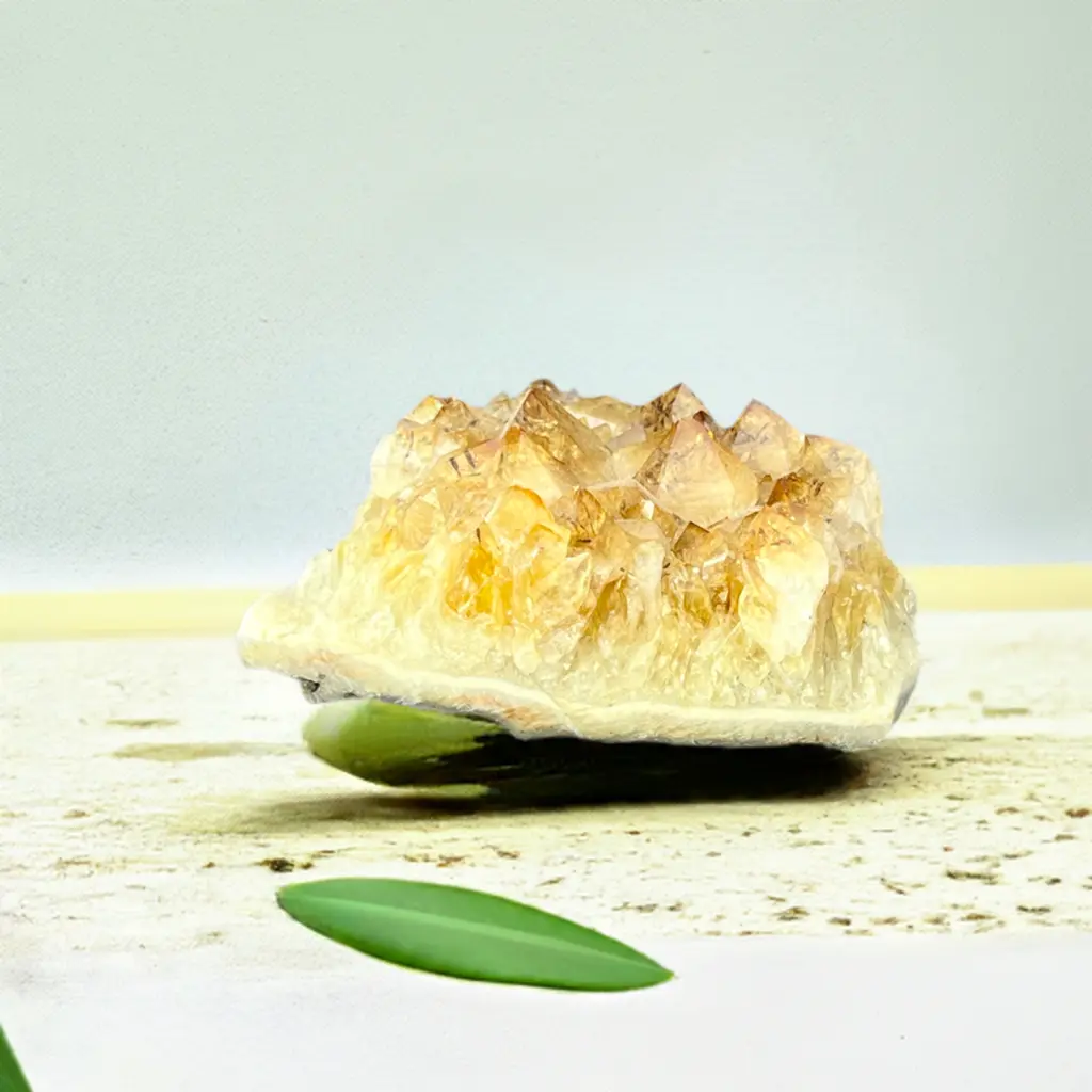 Citrine Raw Cluster Crystal