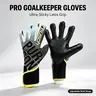 Professional Adult Football Goalkeeper Gloves - Anti-Slip Latex Surface, Abrasion Resistant, Ultra-Sticky Grip, Secure Goalkeeper Equipment, for Training, Soccer Gear, Anti-Slip Surface