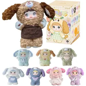 Nommi V5 Diary Series Plush Blind Box, 1 Piece (1 of 9 Possible Styles), Cute Figures Collectible Toys, Bag Charm Keychain, Birthday Gift