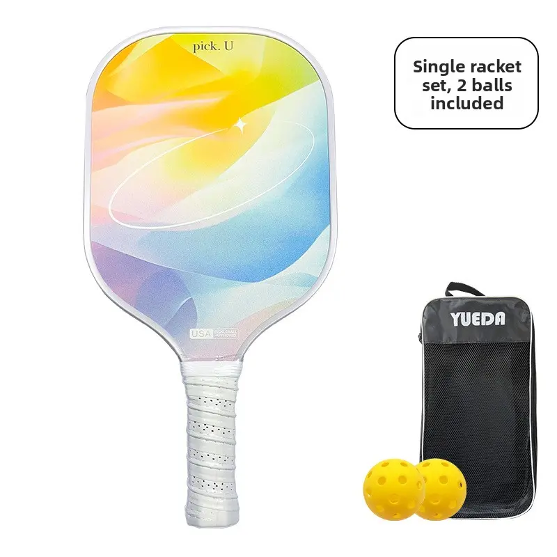 Pickleball Racket Full Set Pickleball Racket Adult Training Professional Pickleball Racket Panel Fiberglass