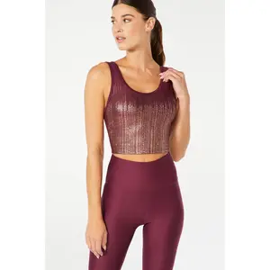 Marley Long Bra (Grape Wine/Copper)