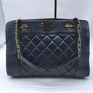 Pre-owned CHANEL Chanel/rhombus enamel buckle, tote/CCB27893/^