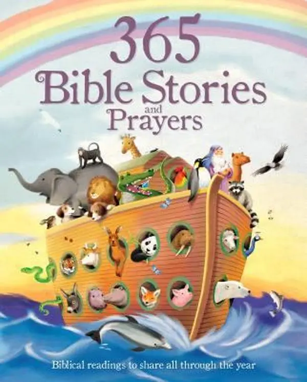 USED-365 Bible Stories And Prayers by Parragon (Hardcover)