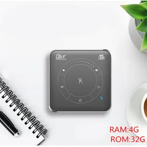 Android Portable Mobile Phone Projector, LED Wireless Device for Game Viewing on Large Screen