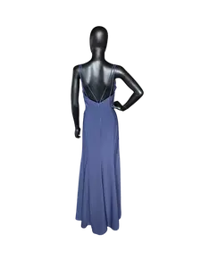 After Six Midnight Crepe High Neck Bridesmaid