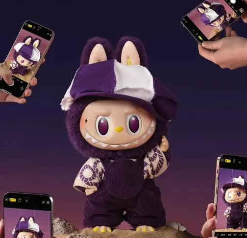 Pop Mart Labubu x Pronounce-Be Fancy Now Vinyl Plush Doll - TikTok