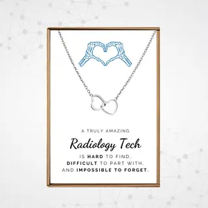 Rad tech week gifts, Rad technician gifts for girls, Radiology technologist necklace