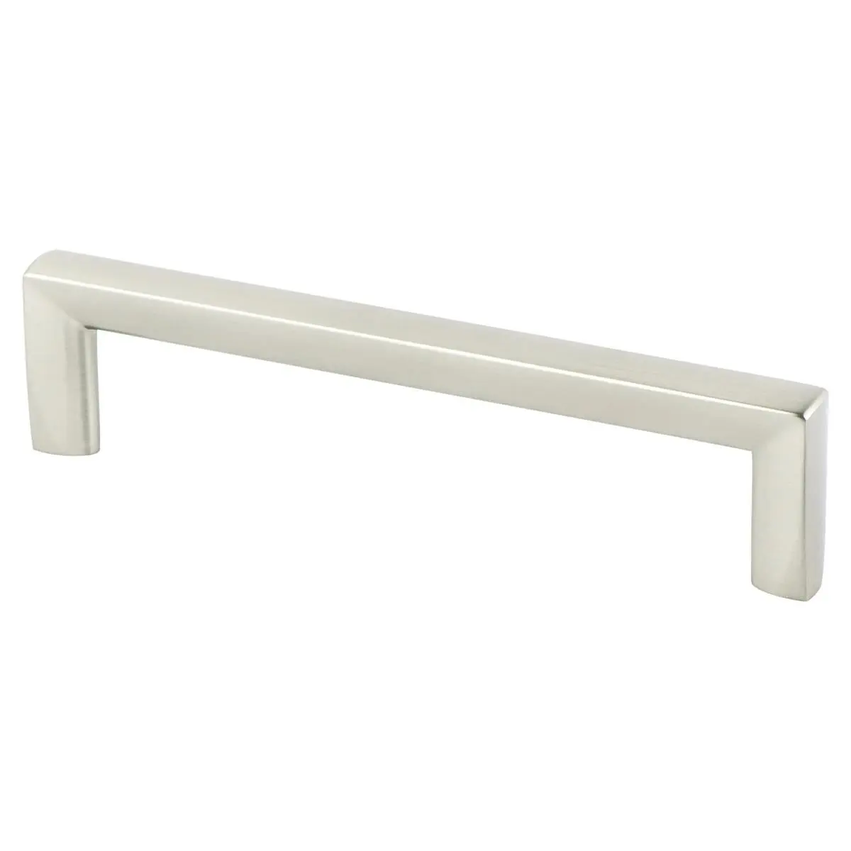 Metro 4113-1BPN-P Door Pull Doorknob (Berenson Collection) - 128 mm CC, Brushed Nickel Finish, Streamlined Design, Zinc Base, Door Knob