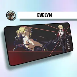 Premium Evelyn Chevalier Mouse Pad | Zenless Zone Zero Desk Mat | Perfect for Anime & ZZZ Gamers | Large Gaming Mat for Desk Setup