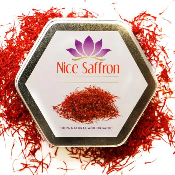 Premium Saffron Threads 3 Gram 100% Pure & Natural Hand-Harvested Rich Aroma Golden Color for Cooking & Baking Flavor Spice
