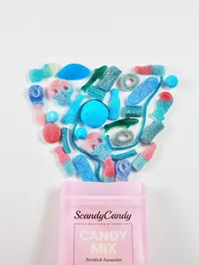 1/2lb Blue Mix - ScandyCandy Sweet & Sour Swedish Candy Mix