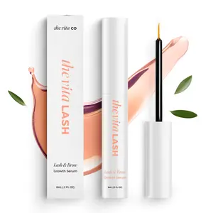 The Vita Co Advanced Eyelash & Brow Enhancing Serum for Fuller, Longer Lashes & Thicker Brows