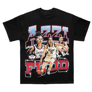 Azzi Fudd T-Shirt Basketball Graphic Tee HY1082