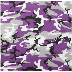 Ultra Violet Camouflage - Military Jumbo Bandana 27 in. x 27 in.
