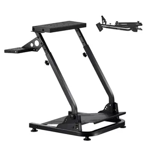 G920 Racing Steering Wheel Stand with Shifter Mount - Compatible with Logitech G25, G27, G29 Gaming Wheels (Pedals Not Included)