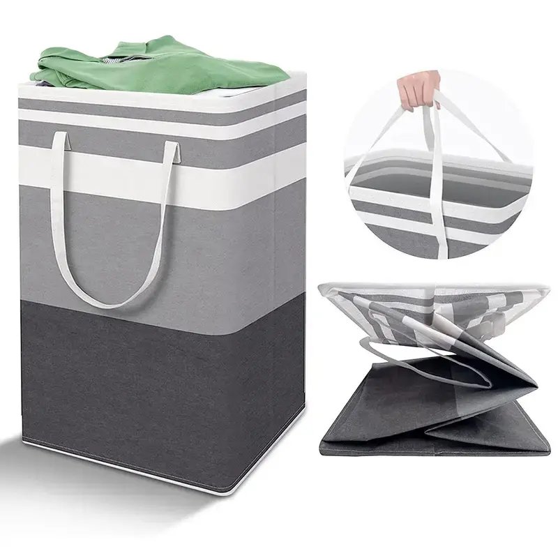 2-Pack Clothes Storage Bags 75L, Dustproof Moisture-Proof Fabric Organizer with Clear Window & Reinforced Handle, Space-Saving Wardrobe Storage for Blankets Comforters and Seasonal Clothing