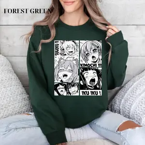 Funny Anime Otaku T-Shirt - Anti Hentai Hentai Club Tee For Senpai And Kouhai
