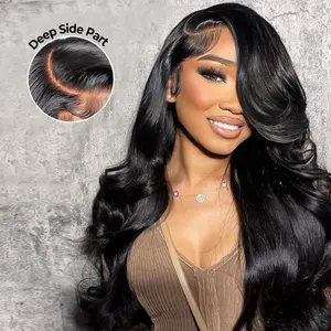 Luvme All Day Comfort Wig Glueless 7x6 Closure Pre Plucked Pre Bleached Pre Cut HD Lace Loose Body Wave Long Wig Ready To Go Luvme All Day Comfort Wig Glueless 7x6 Closure Pre Plucked Pre Bleached Pre Cut HD Lace Loose Body Wave Long Wig Ready To Go