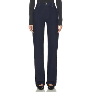 FRAME The Straight Trouser Jeans in Rinse