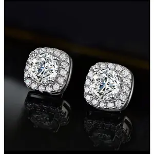 【Must be】2026 New Arrivals & Fresh Design S925 Silver Moissanite Studs | Men’s Fashion Classic Jewelry | Authenticity Certificate | Dealsforyoudays Gift