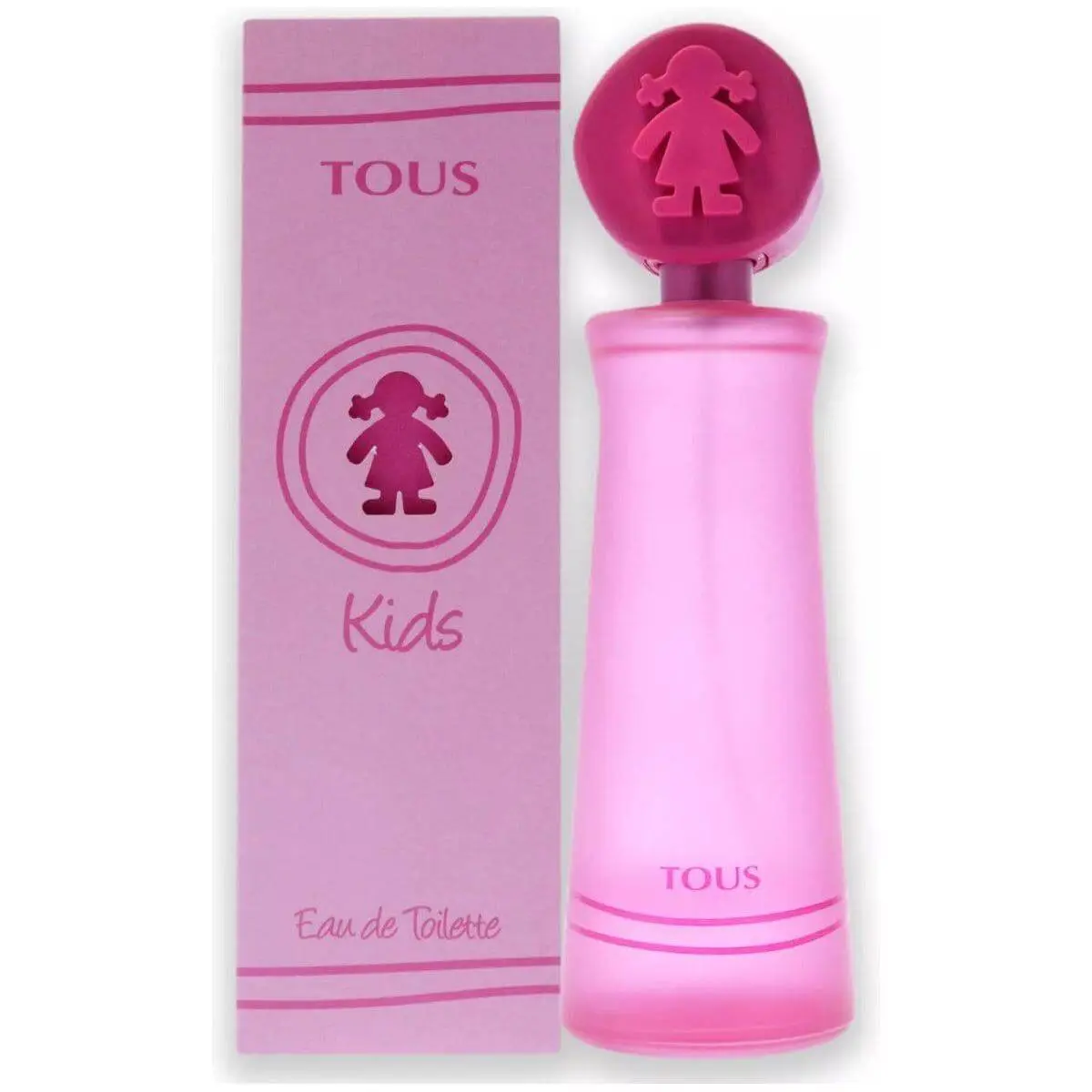 Tous Kids Girl Eau de Toilette Spray (Launched in 2012) - Citrus Scented Perfume, 3.4 fl oz (3 to 3.9 fl oz Range), Citrus Fruity Floral Fragrance with Lemon & Cupcake Notes, Single Item, None Added Features