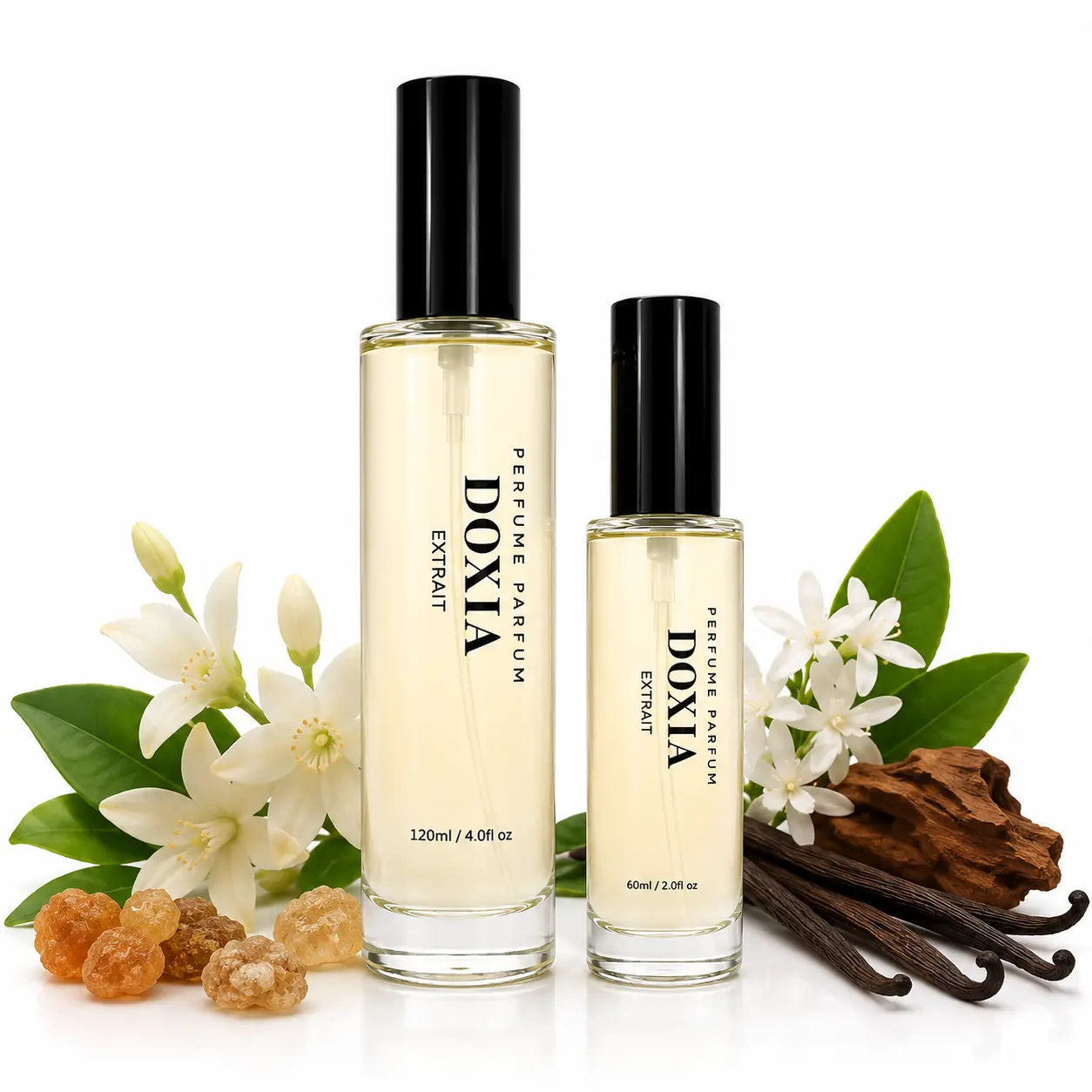 Doxia | Extrait de Parfum | Pear Blossom & White Amber | Luxury Inspired Scent | 60ml / 120ml