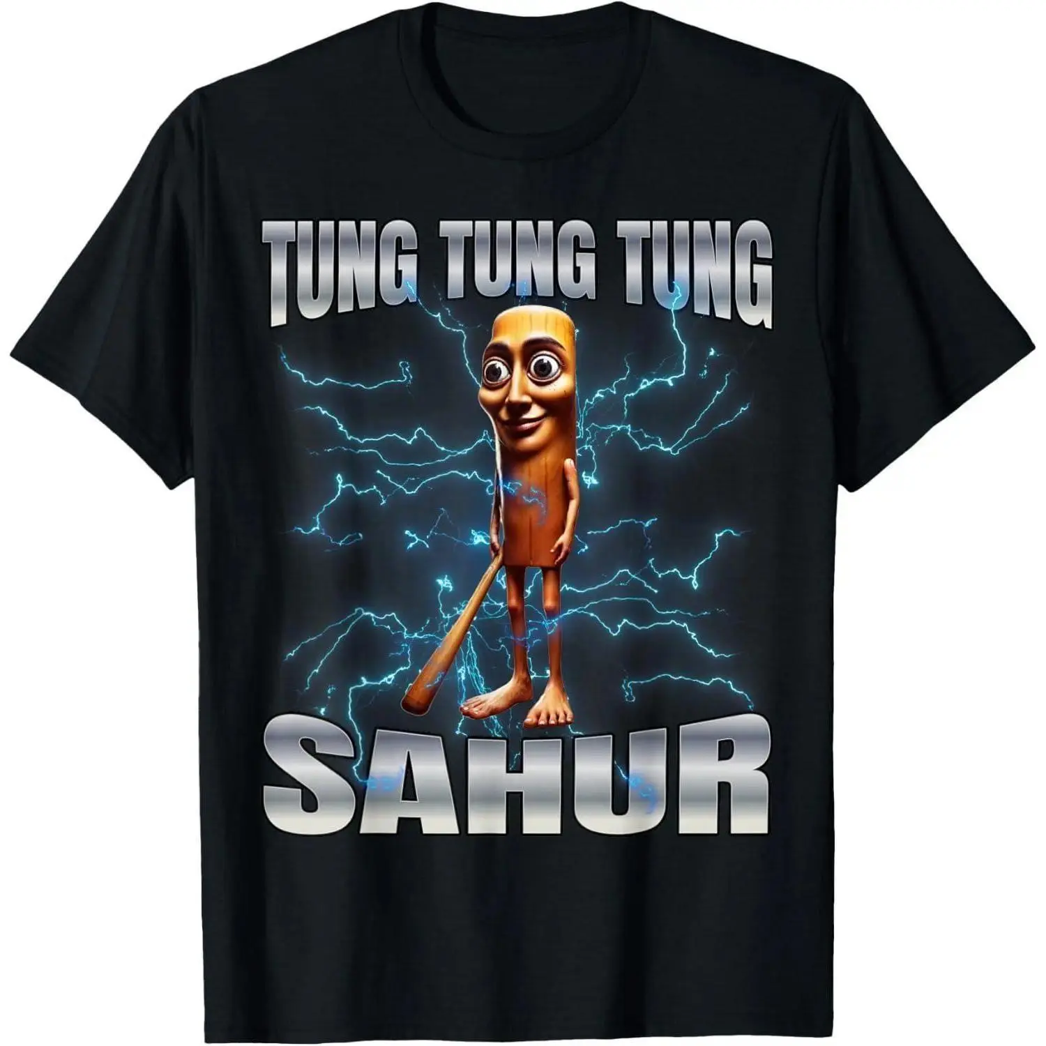 Unisex Tung Tung Tung Sahur Graphic TShirt for Women