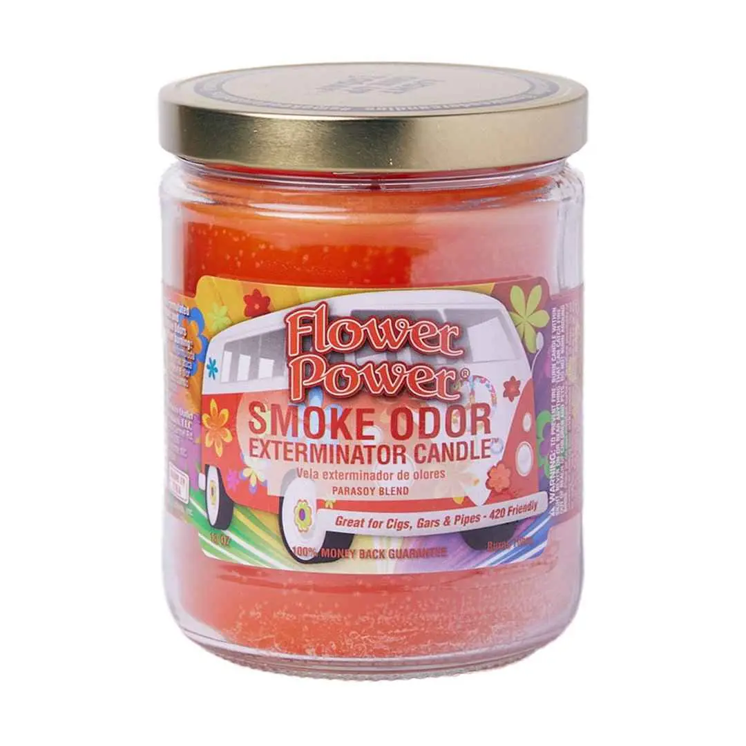 Flower Power Candle - Smoke Odor Exterminator