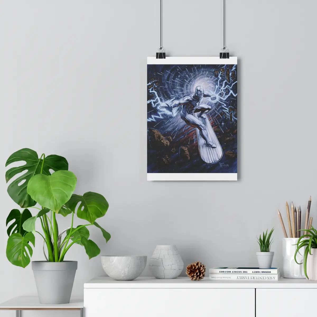 Silver surfer Giclée Art Print