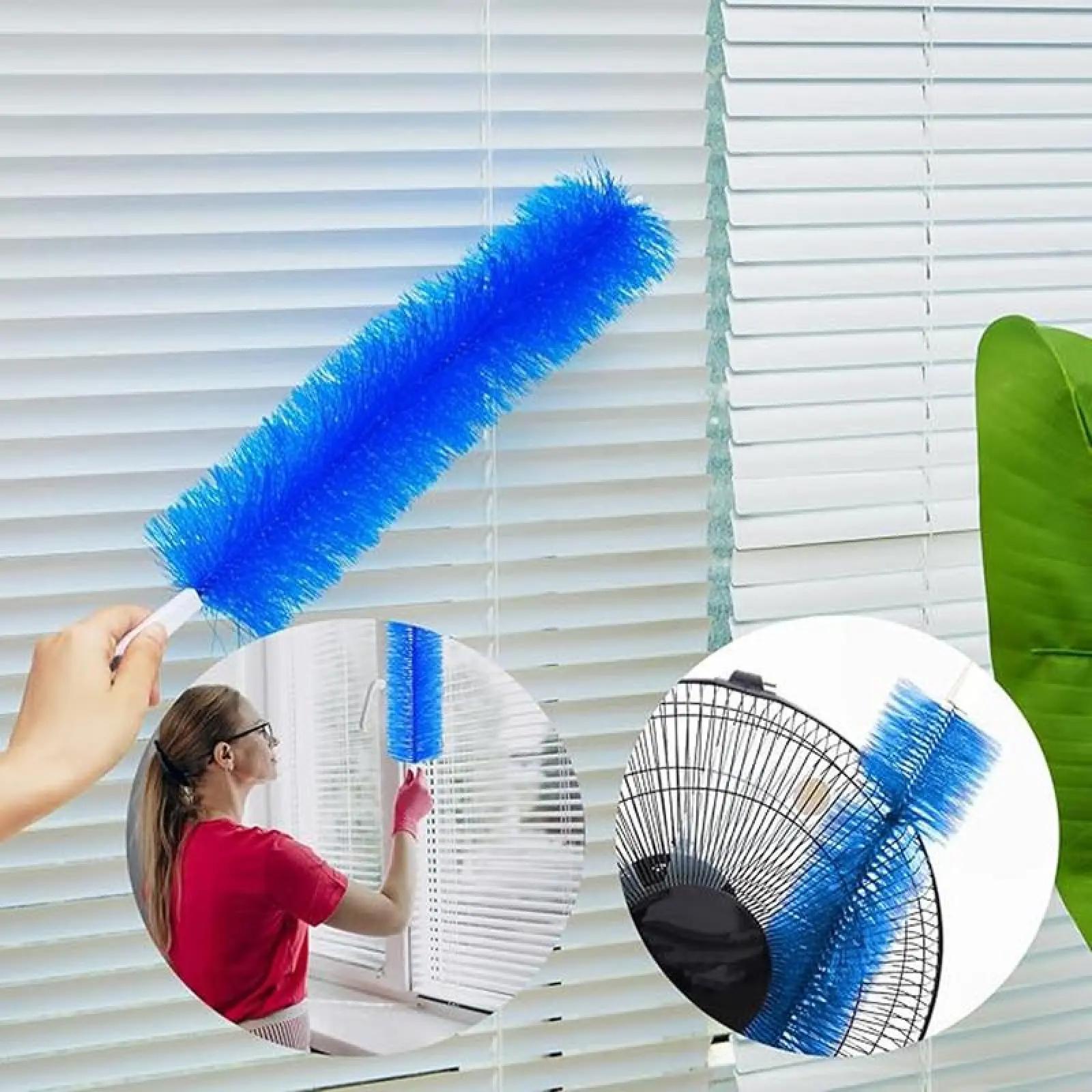 3-Count Bendable Microfiber Head Cleaner & Duster Set, Reusable Washable Home Care Tool, Ideal for Ceiling Fans, Air Vents (Randomly Shipped)